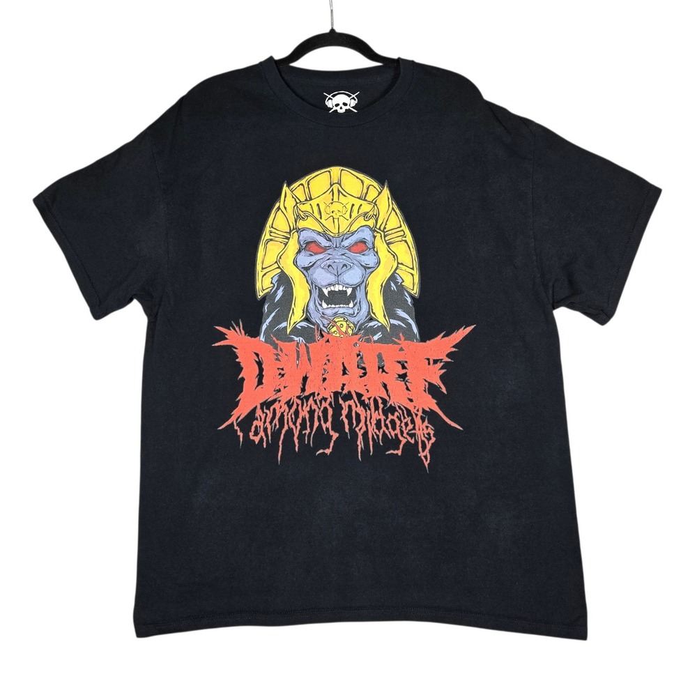 Dwarf Among Midgets T-Shirt Mens XL Black Goldar Chemical Dwarfare Graphic Tee